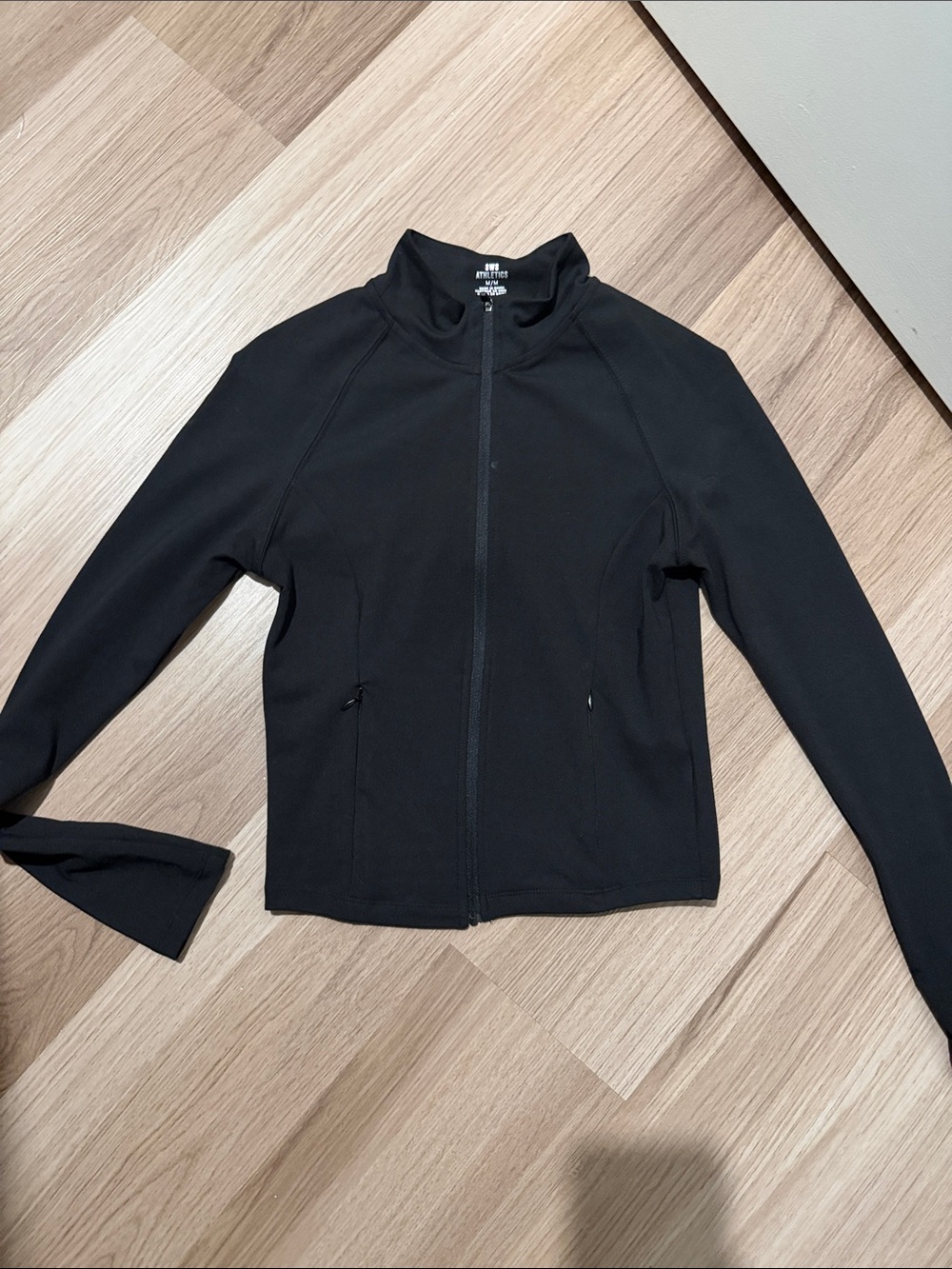 Women's Black Full-Zip Utility Jacket